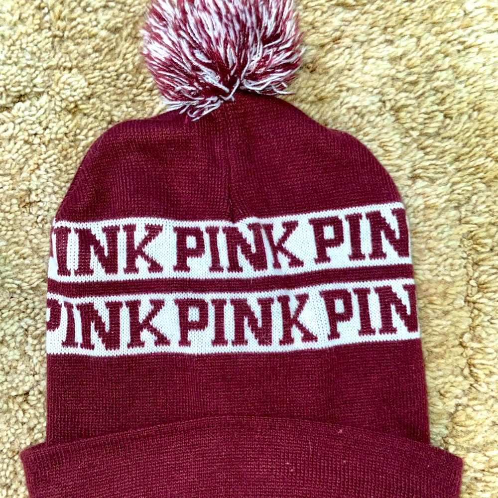 PINK beanie